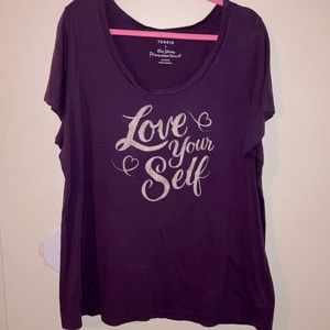 Torrid Tee “Love Your Self”
